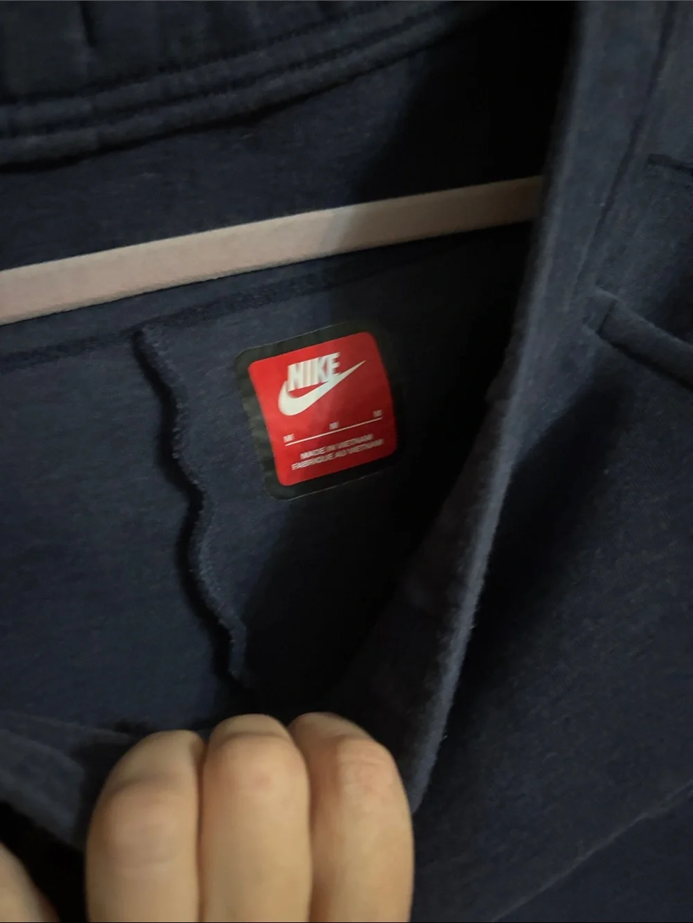 Nike tech Dark Navy Men's Joggers with Drawstring Waist